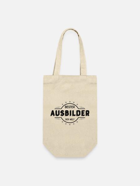 ausbilder - Geschenkbeutel für Flaschen - Natur
