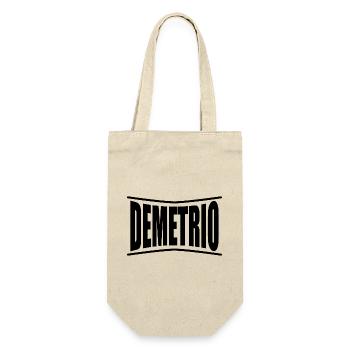 Idée cadeau t-shirt Demetrio - Sac à bouteille - nature - Devant