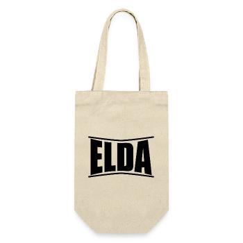 Elda t-shirt idée cadeau - Sac à bouteille - nature - Devant