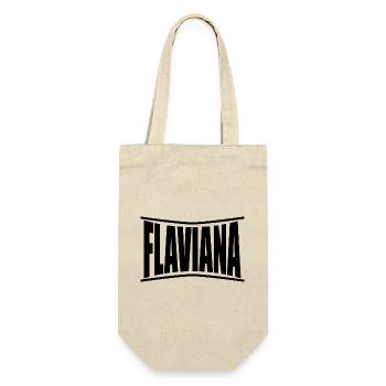 t-shirt Flaviana t-shirt gift idea - Gift Bag for Bottles - nature - Front
