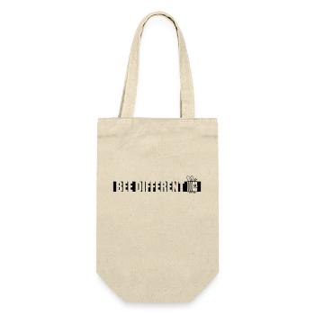 bee different saying quote - Gift Bag for Bottles - nature - Front