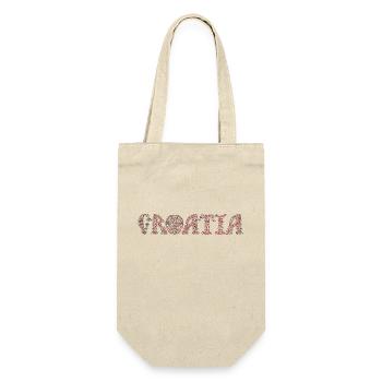 Glagoljica kroatien hrvatska kroatien hrv reisen - Geschenkbeutel für Flaschen - Natur - Vorne