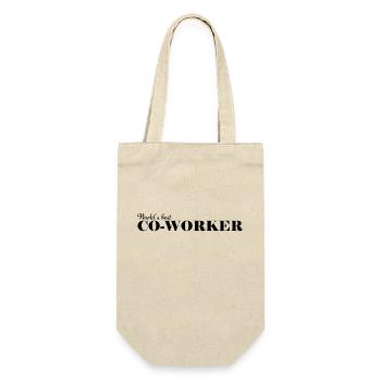 The world's best colleague - Gift Bag for Bottles - nature - Front