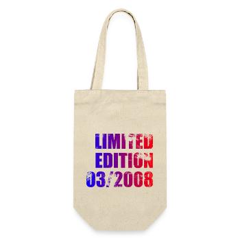 16th Anniversary Limited Edition 03/2008 - Gift Bag for Bottles - nature - Front
