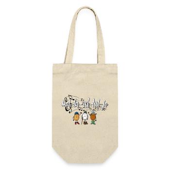 Hiking with friends - Gift Bag for Bottles - nature - Front