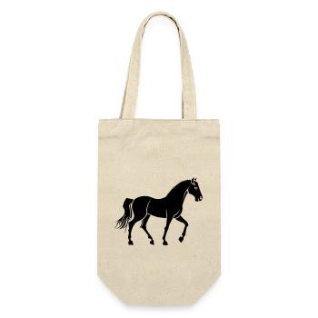 Cheval - Sac à bouteille - nature - Devant