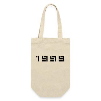 Année de naissance Anniversaire Né(e) en 1999 - Sac à bouteille - nature - Devant