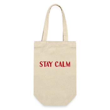 Stay Calm - Gift Bag for Bottles - nature - Front