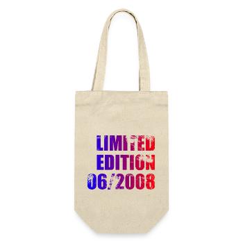 16th Anniversary Limited Edition 06/2008 - Gift Bag for Bottles - nature - Front