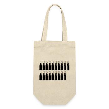 19 Beer Bottles - Beer - 19 Years - 19th Birthday - Gift Bag for Bottles - nature - Front