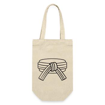 belt - Gift Bag for Bottles - nature - Front