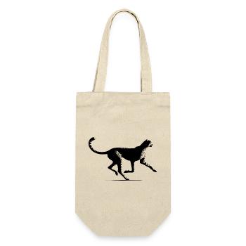 Cheetah - Gift Bag for Bottles - nature - Front