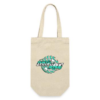 Synth Wave Synthesizer - Gift Bag for Bottles - nature - Front