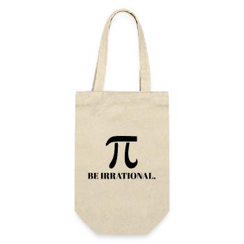PI - Be Irrational - Black - Sac à bouteille - nature - Devant