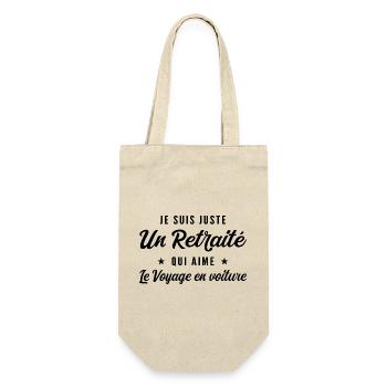 Retraité Road Trip Humour Cadeau Retraite - Sac à bouteille - nature - Devant