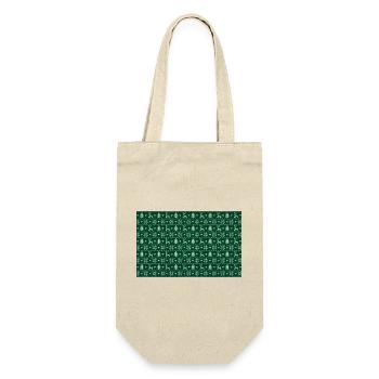 Motif de cerf de Noël - Sac à bouteille - nature - Devant