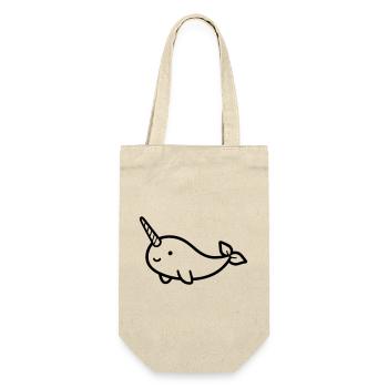 narwhal - Gift Bag for Bottles - nature - Front