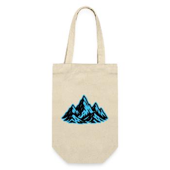 Mountains Summit Icon - Gift Bag for Bottles - nature - Front