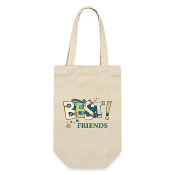Best Friends - Gift Bag for Bottles - nature - Front