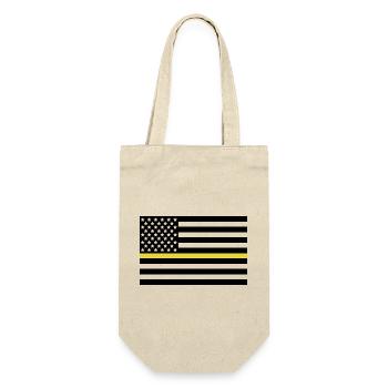 Dispatcher Yellow Line - Gift Bag for Bottles - nature - Front