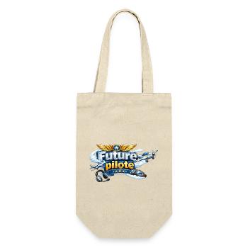 Avenir Pilote Aérien Futur - Sac à bouteille - nature - Devant