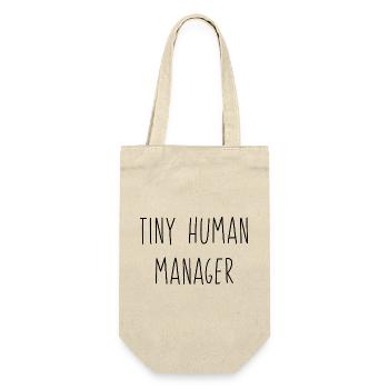 Mamas Welt - Geschenkbeutel für Flaschen - Natur - Vorne