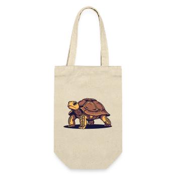 Turtle Turtle Gift - Gift Bag for Bottles - nature - Front
