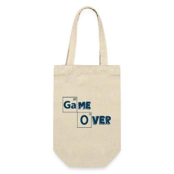 Game over games shirt - Sac à bouteille - nature - Devant
