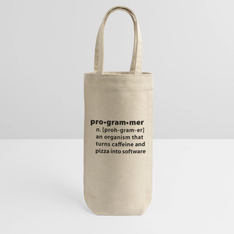 Programmer dictionary definition Gift Bag for Bottles