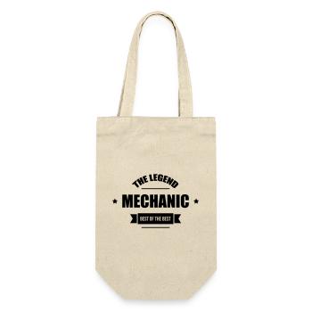 Mechanic - Geschenkbeutel für Flaschen - Natur - Vorne