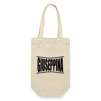 t-shirt Giuseppina t-shirt gift idea - Gift Bag for Bottles - nature - Front