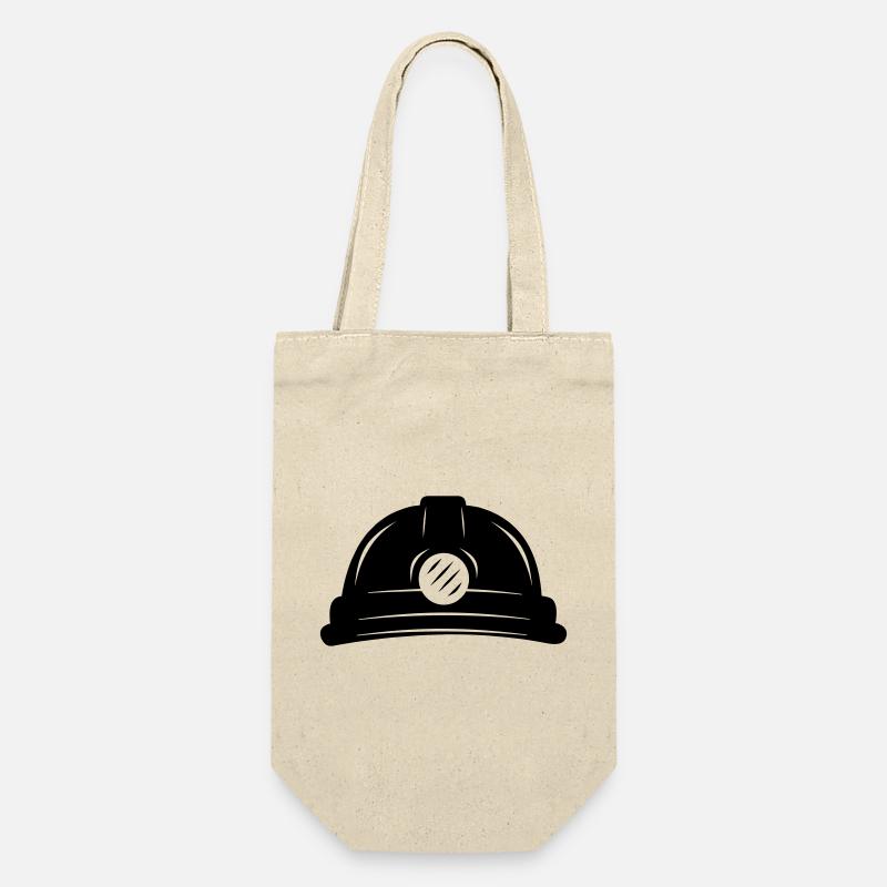 Casque de mineur - Sac à bouteille - nature