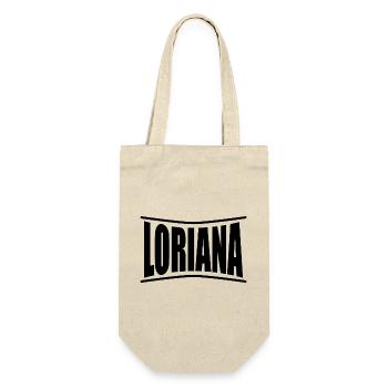 t-shirt Loriana t-shirt idée cadeau t-shirt - Sac à bouteille - nature - Devant