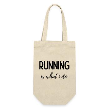 Running is What I Do - Gift Bag for Bottles - nature - Front