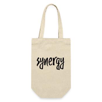 Synergy - Gift Bag for Bottles - nature - Front