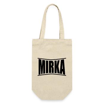 nom du t-shirt Mirka idée cadeau t-shirt - Sac à bouteille - nature - Devant