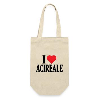T-shirt Sicilia J’adore T-shirt cadeau Acireale - Sac à bouteille - nature - Devant