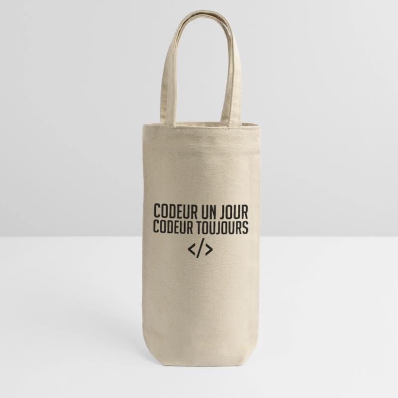 Codeur Un Jour, Codeur Toujours Sac à bouteille