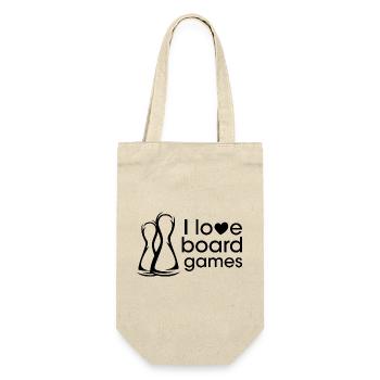 Jeux jeux de société Jeux de société Symbole Chers amis - Sac à bouteille - nature - Devant