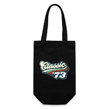 Classic '73 - Gift Bag for Bottles - black - Front