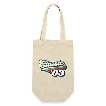 Classic '03 - Gift Bag for Bottles - nature - Front