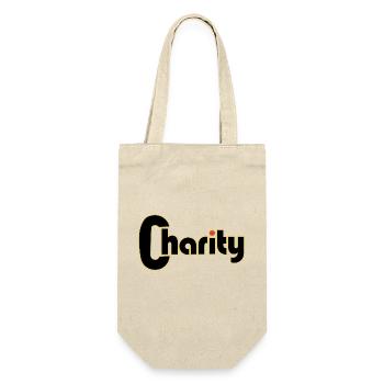 Design Charity - Sac à bouteille - nature - Devant