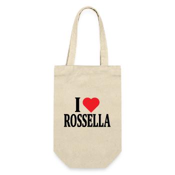 t-shirt j’aime Scarlett t-shirt idée cadeau - Sac à bouteille - nature - Devant
