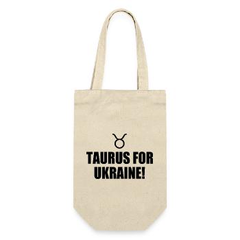 taurus for ukraine - Sac à bouteille - nature - Devant