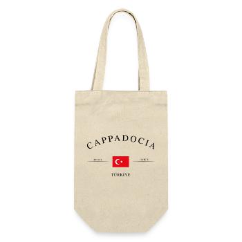 Cappadocia Türkei – Urlaub Souvenir & Geschenk - Geschenkbeutel für Flaschen - Natur - Vorne