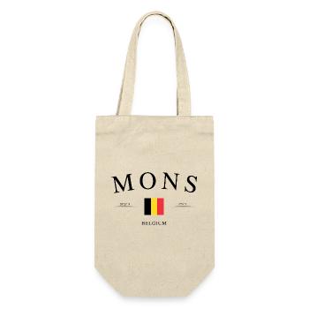 Mons, Belgique – Souvenir et cadeau de vacances - Sac à bouteille - nature - Devant