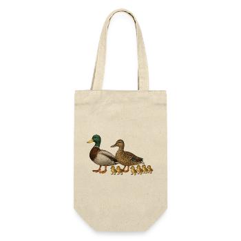 Duck Family - Gift Bag for Bottles - nature - Front