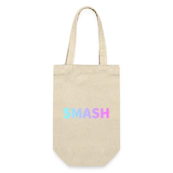 Tennis & Padel Smash Design for Players - Gift Bag for Bottles - nature - Front