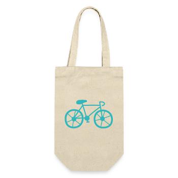 Bicycle Road Bike Mint Drawing Cycling Outdoor Fan - Gift Bag for Bottles - nature - Front