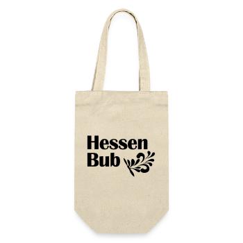 Hessen Bub - Frankfurt Design Shop Bembeltown.de - Gift Bag for Bottles - nature - Front